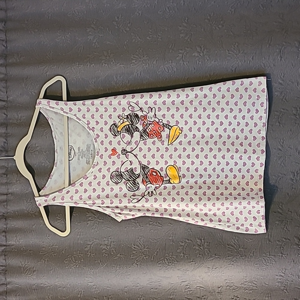 🌸Disney Mickey and Minnie Mouse Kissing Tank, Large